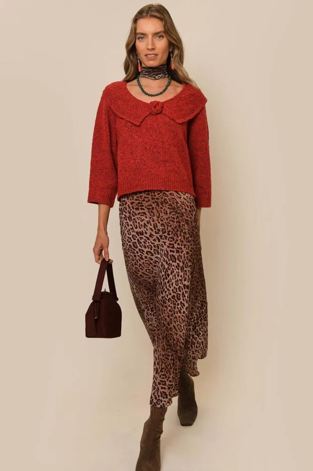 Women Skirts RIXO Kelly Leopard Women Skirts RIXO Kelly Leopard