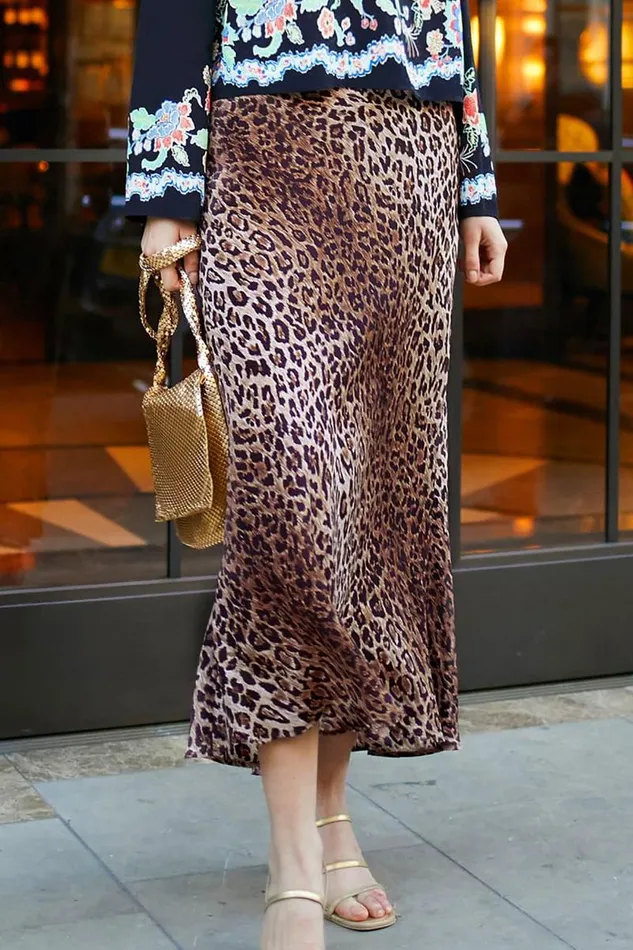 Women Skirts RIXO Kelly Leopard Women Skirts RIXO Kelly Leopard