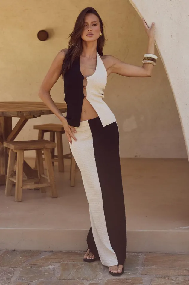 Women Skirts Runaway The Label ELITA MAXI SKIRT Blacklatte