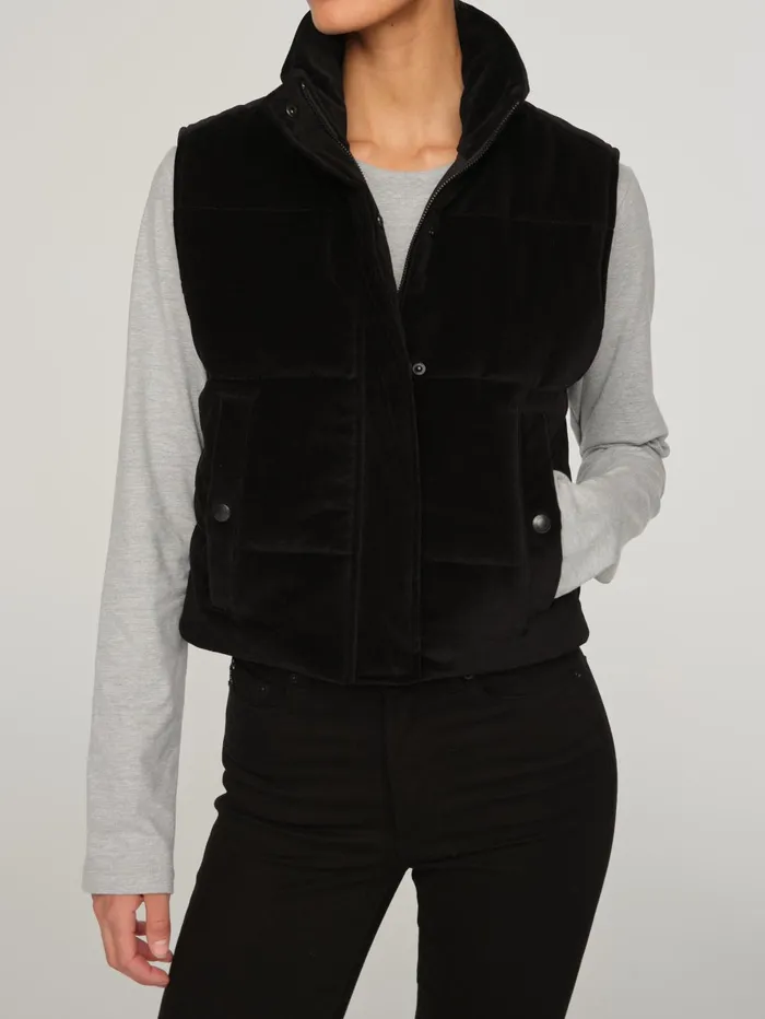 Women Sleeveless Puffer DL1961 Tops Tees