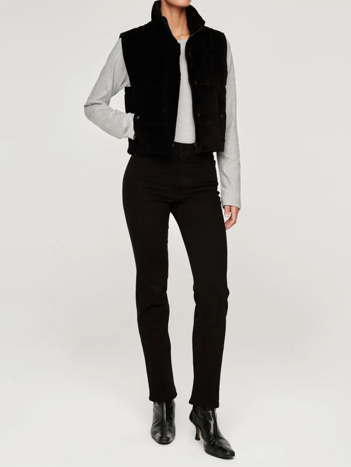 Women Sleeveless Puffer DL1961 Tops Tees