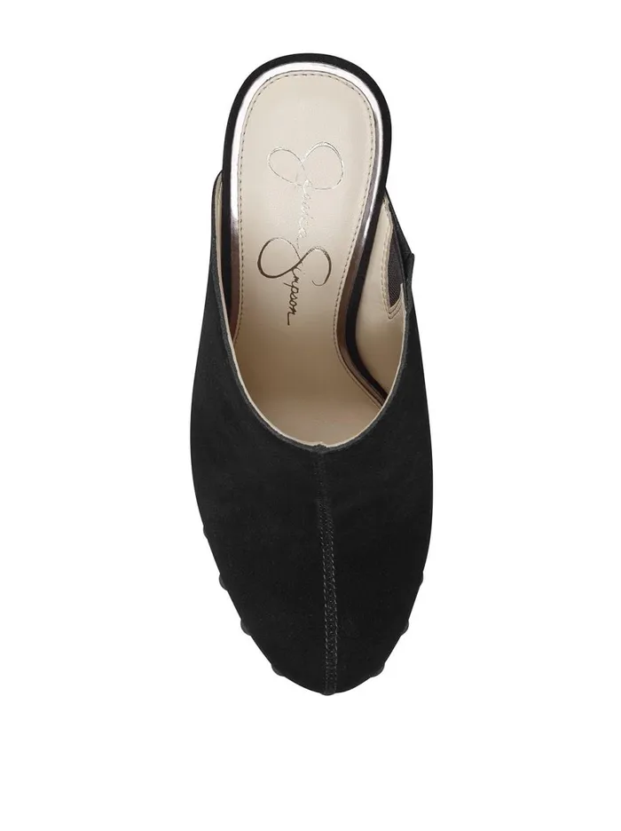 Women Slides and Mules Jessica Simpson Kouren Platform Clog In Black Black