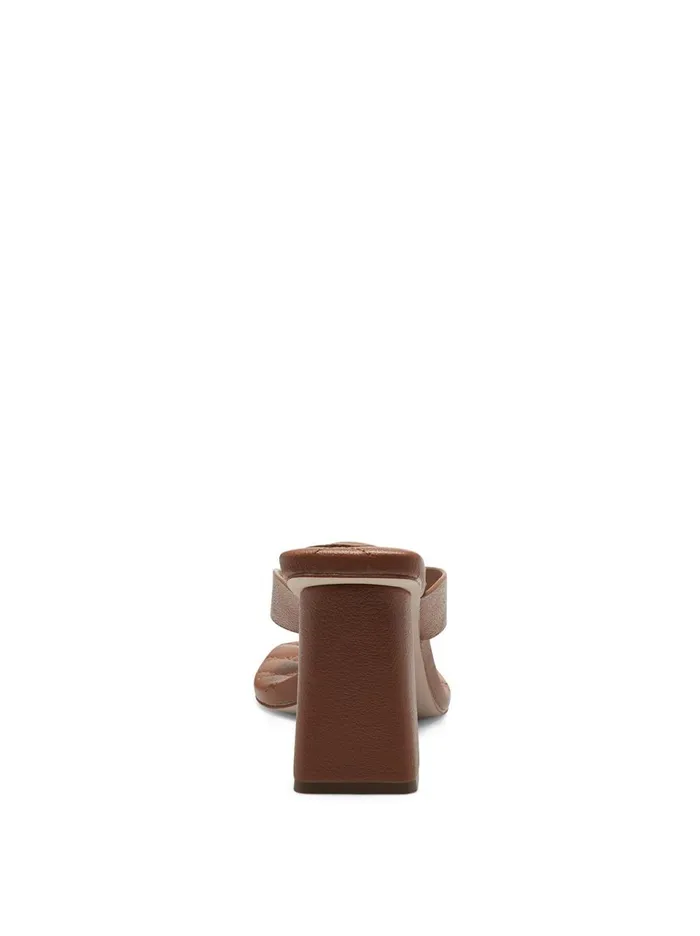Women Slides and Mules Jessica Simpson Zayde Thong Slide In Caramel Caramel