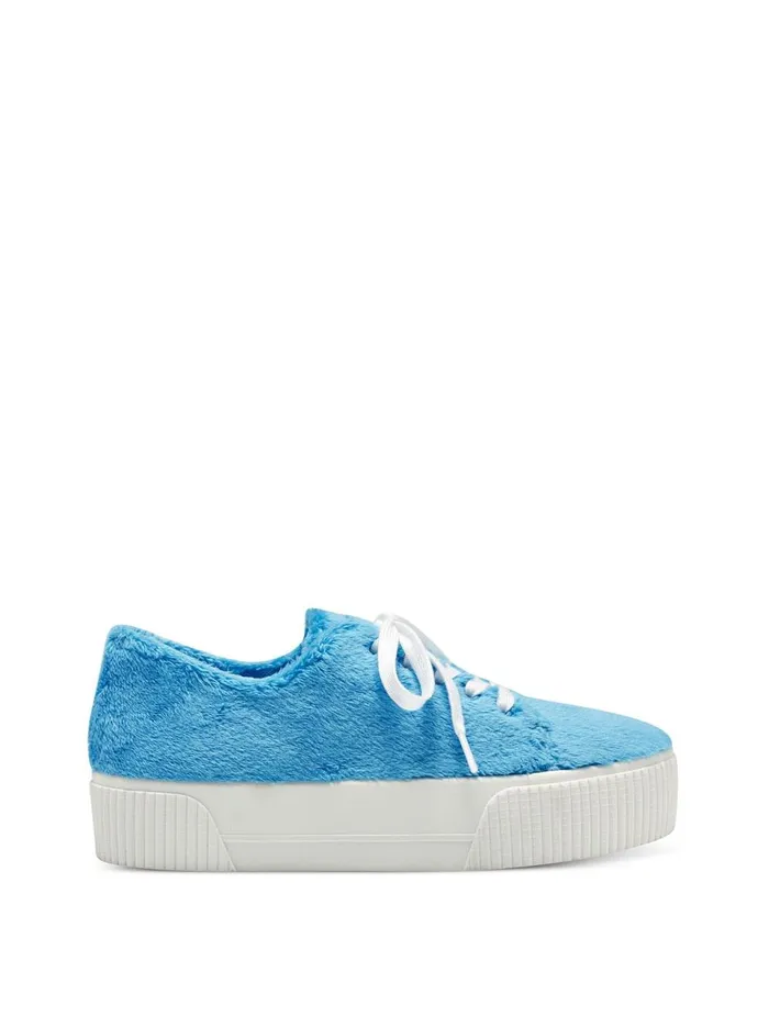 Women Sneakers Jessica Simpson Edda Sneaker In Blue Fuzzy Blue