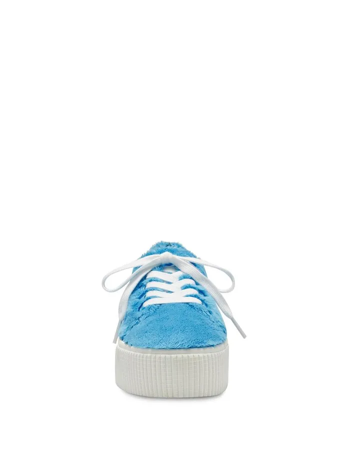 Women Sneakers Jessica Simpson Edda Sneaker In Blue Fuzzy Blue