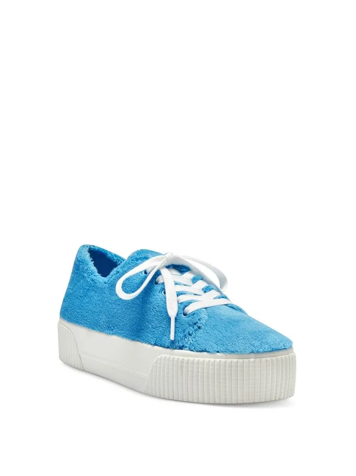 Women Sneakers Jessica Simpson Edda Sneaker In Blue Fuzzy Blue