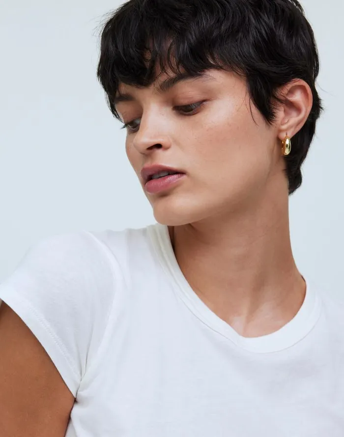 Women Softfade Cotton Perfect Vintage Tee Lighthouse Madewell Tees