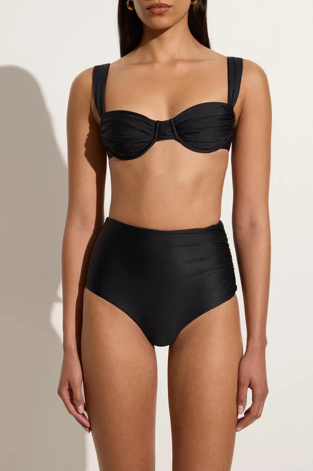 Women Sol Bikini Top Black Faithfull The Brand Swim Women Sol Bikini Top Black Faithfull The Brand Swim