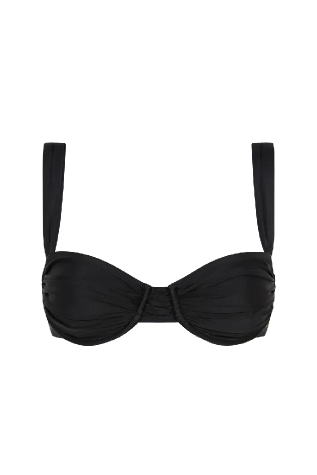 Women Sol Bikini Top Black Faithfull The Brand Swim Women Sol Bikini Top Black Faithfull The Brand Swim