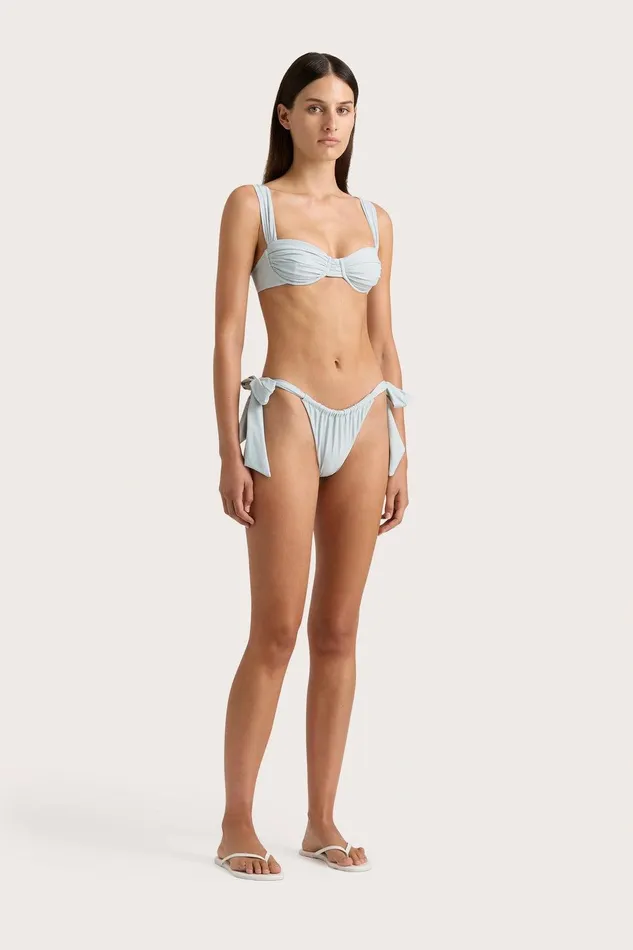 Women Sol Bikini Top Sky Blue Faithfull The Brand Swim Women Sol Bikini Top Sky Blue Faithfull The Brand Swim