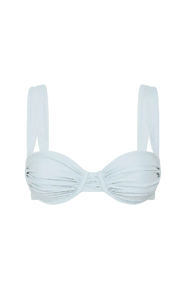 Women Sol Bikini Top Sky Blue Faithfull The Brand Swim Women Sol Bikini Top Sky Blue Faithfull The Brand Swim