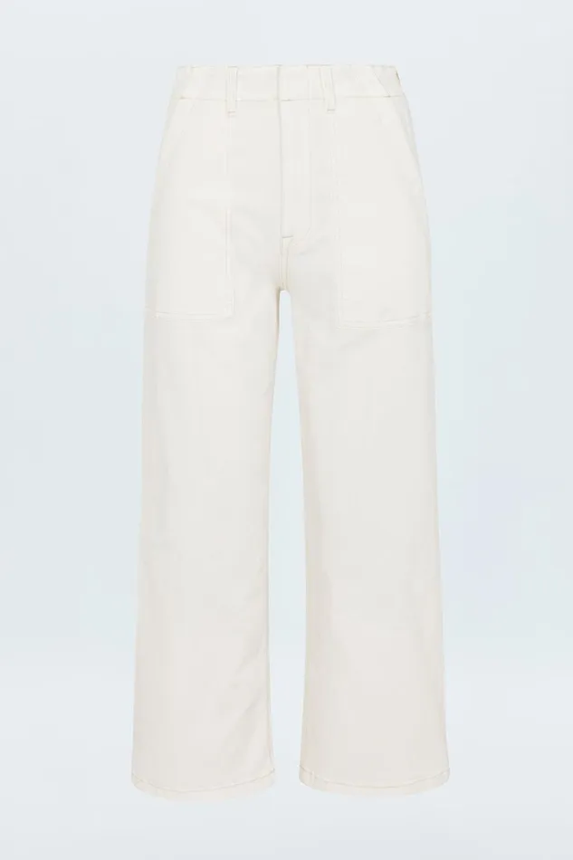 Women Sophia Wide Leg Pant 8211 Le Blanc Pistola Denim Pants