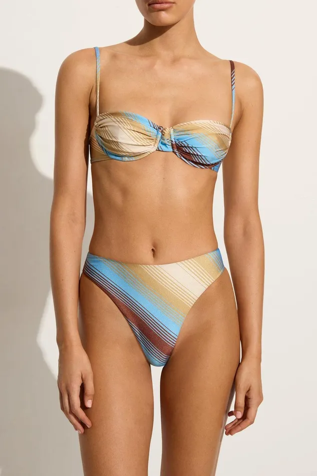 Women Stefania Bikini Top Cervia Stripe Faithfull The Brand Swim Women Stefania Bikini Top Cervia Stripe Faithfull The Brand Swim