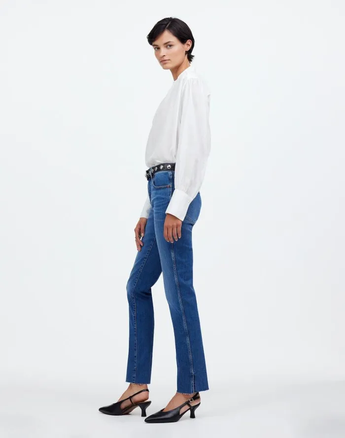 Women Stovepipe Jeans Harsdale Wash Madewell Jeans