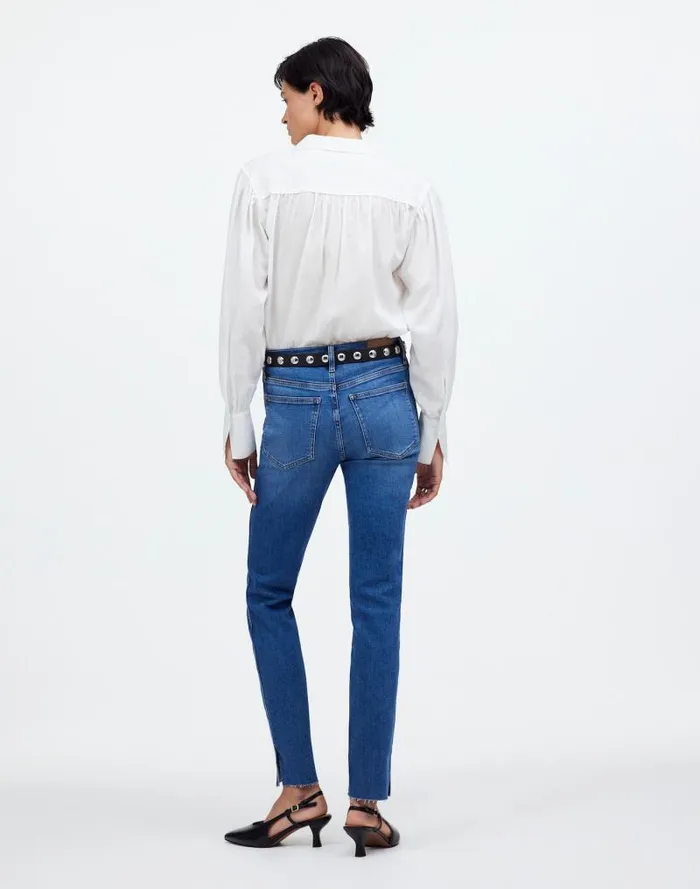 Women Stovepipe Jeans Harsdale Wash Madewell Jeans