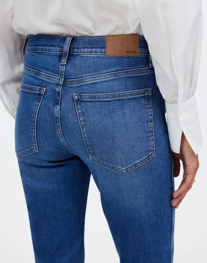 Women Stovepipe Jeans Harsdale Wash Madewell Jeans