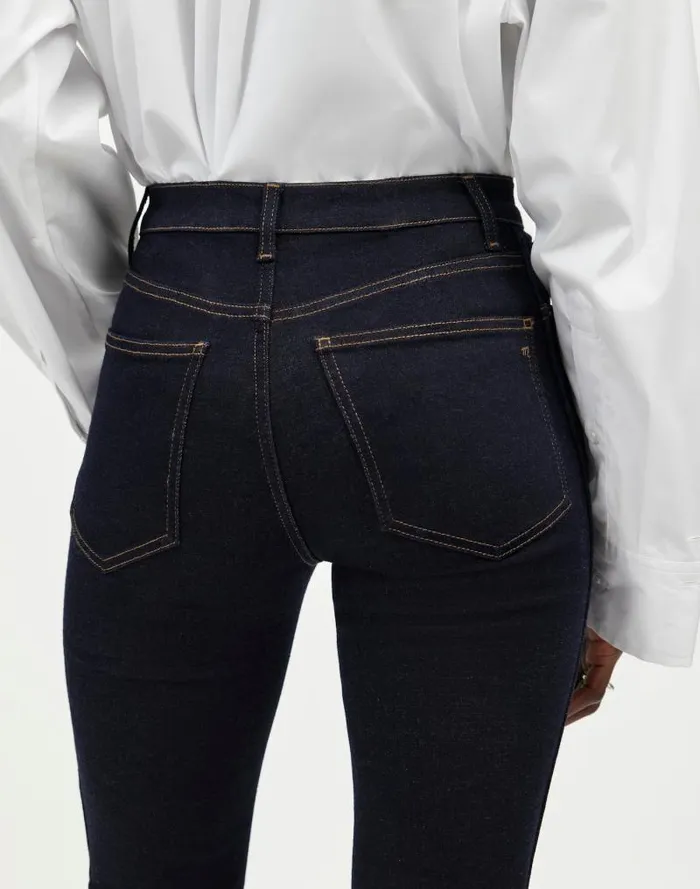 Women Stovepipe Jeans Rinse Wash Madewell Jeans