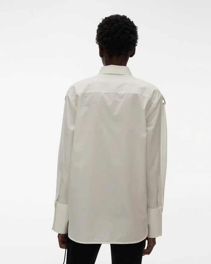 Women Strap Shirt White Helmut Lang Tops