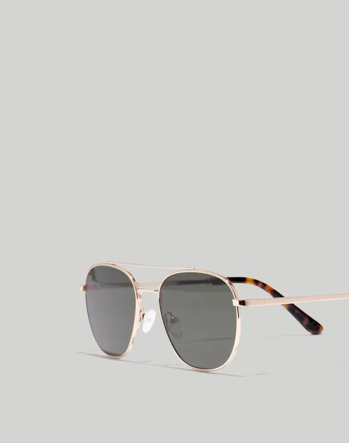 Women Suffolk Aviator Sunglasses Perfect Tort Multi Madewell Sunglasses