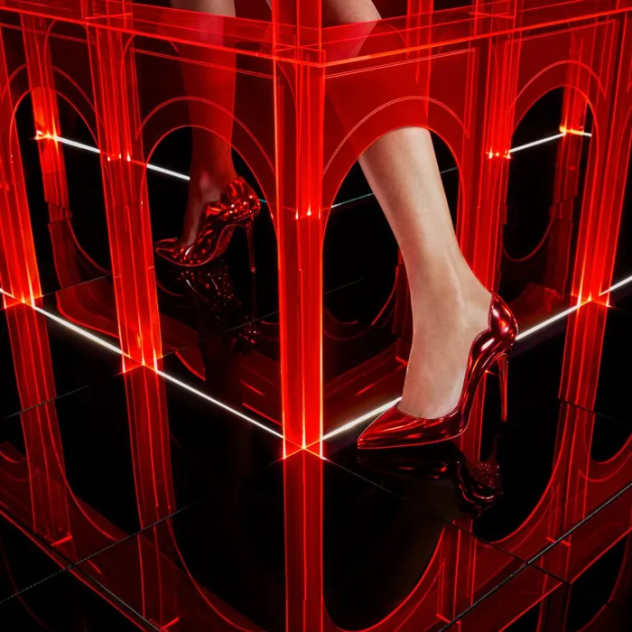 Women Suola Hot Chick 100 Mm Pumps 8211 Patent Calf Psychic 8211 Loubi Red Christian Louboutin Pumps