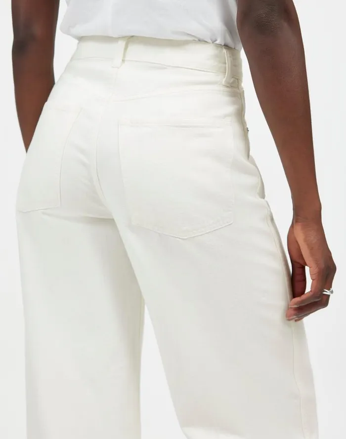 Women SuperwideLeg Jeans True White Madewell Jeans