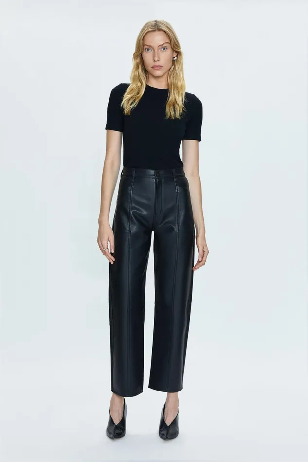 Women Taylor High Rise Arched 8211 Slate Black Pistola Denim Pants