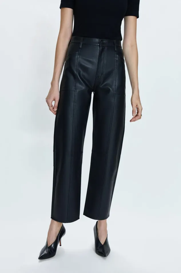 Women Taylor High Rise Arched 8211 Slate Black Pistola Denim Pants