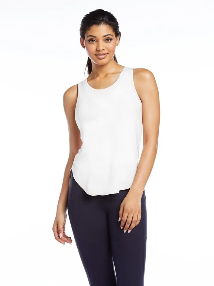 Women Tees Jessica Simpson Bo Singlet In White White