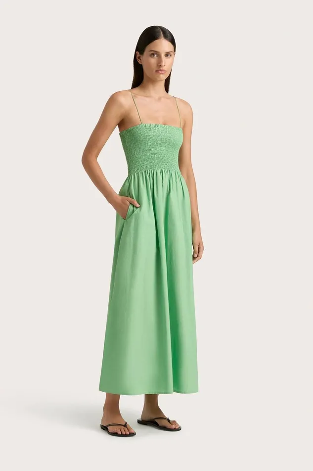 Women Tergu Maxi Dress Apple Faithfull The Brand Dresses Women Tergu Maxi Dress Apple Faithfull The Brand Dresses
