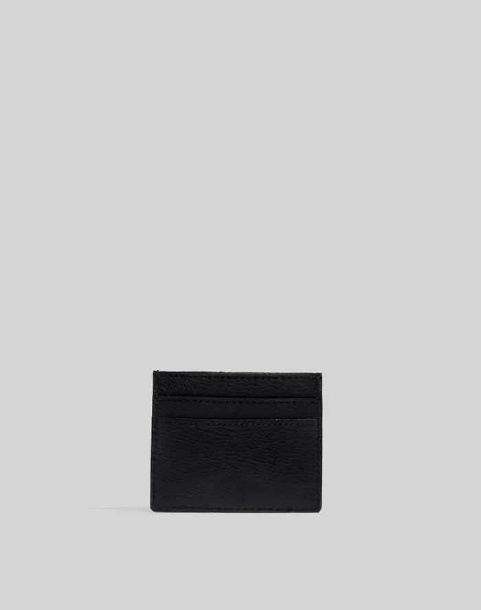 Women The Card Case True Black Madewell Pouches and Wallets
