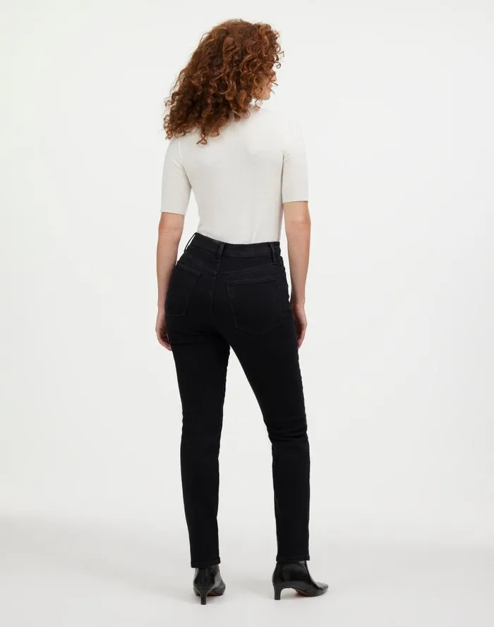 Women The Curvy Perfect Vintage Jean Black Frost Madewell Jeans