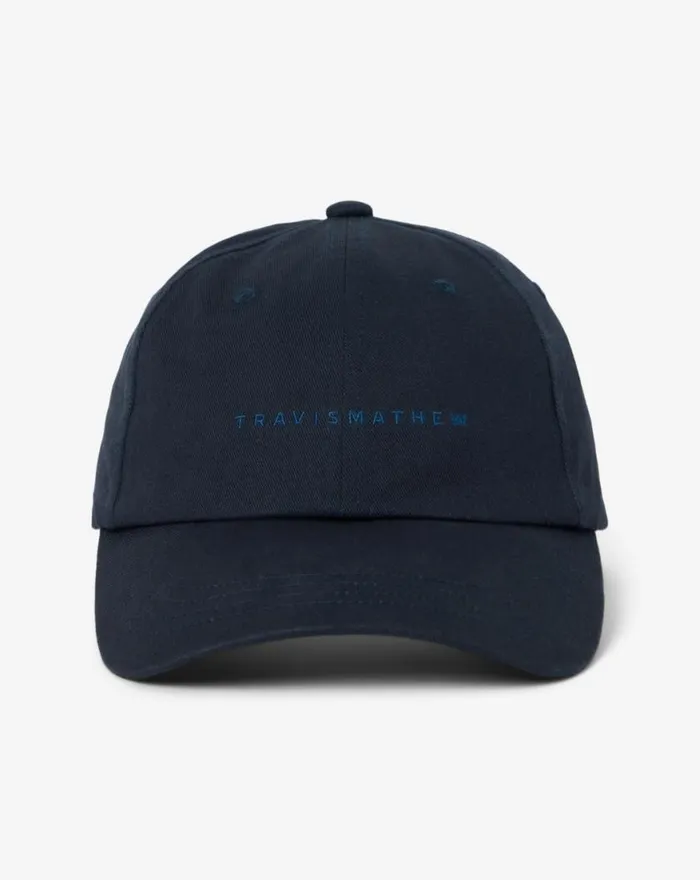 Women THE DAD HAT Navy TravisMathew Course To Court