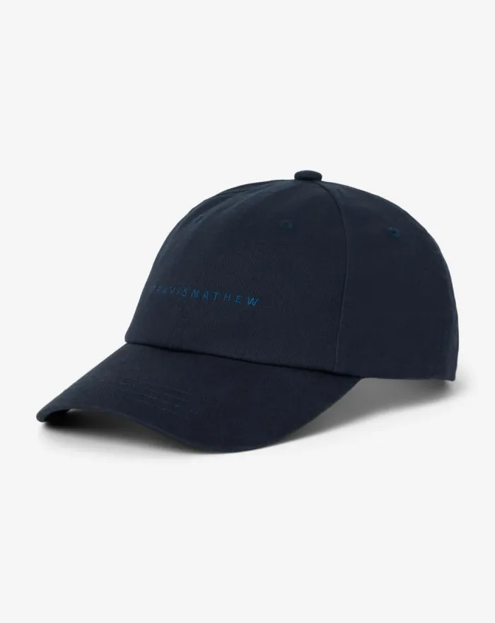Women THE DAD HAT Navy TravisMathew Course To Court
