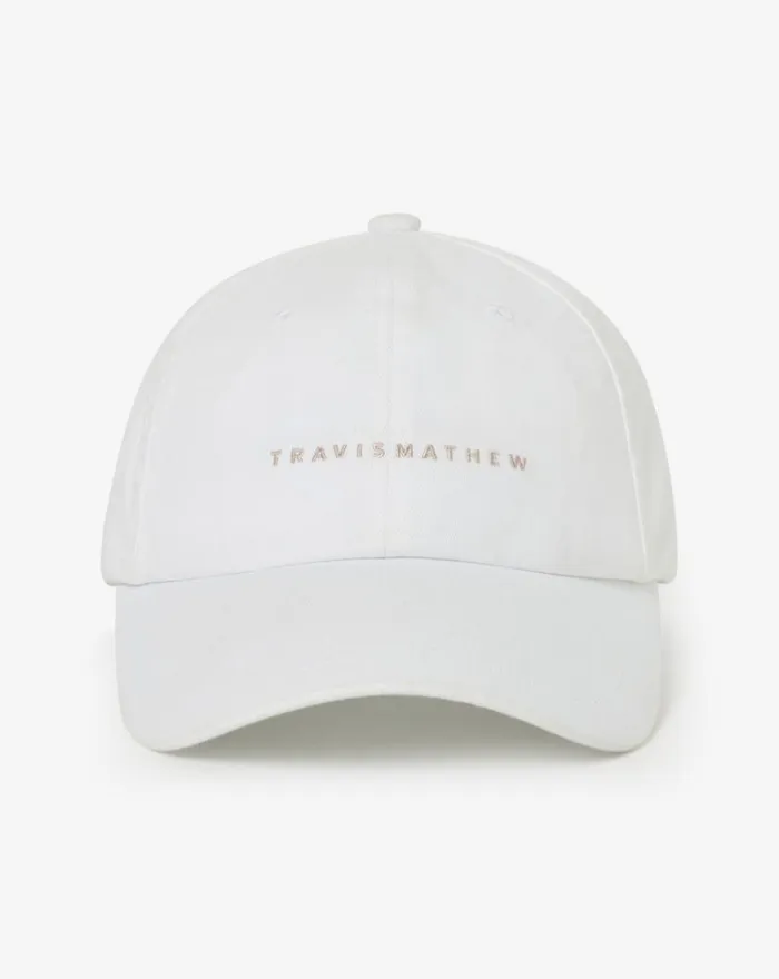 Women THE DAD HAT White TravisMathew Matching Sets