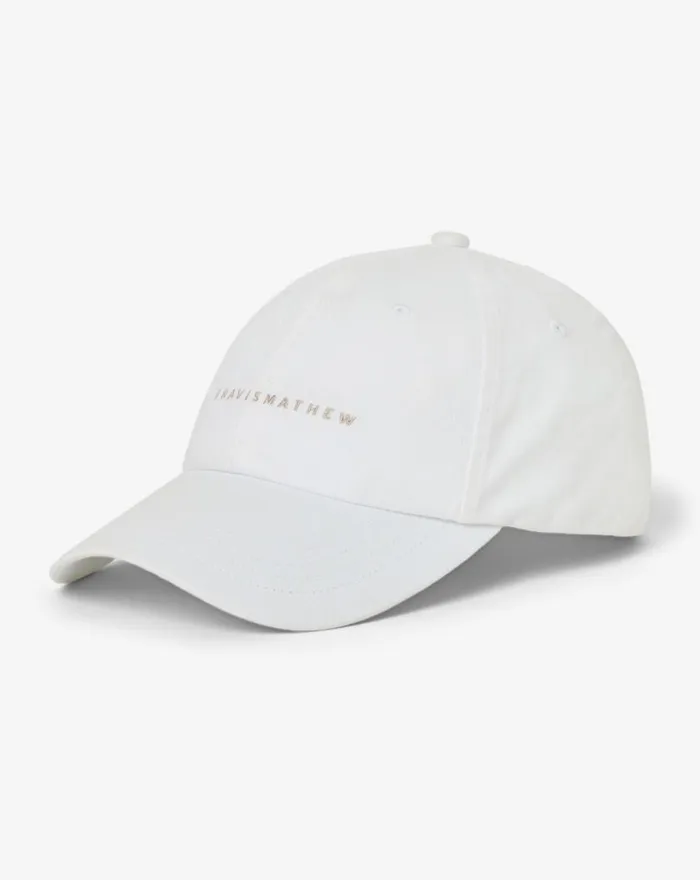 Women THE DAD HAT White TravisMathew Matching Sets