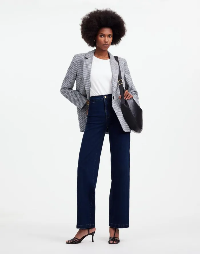 Women The Emmett WideLeg Jean Welt Pocket Edition Leffers Wash Madewell Jeans Women The Emmett WideLeg Jean Welt Pocket Edition Leffers Wash Madewell Jeans