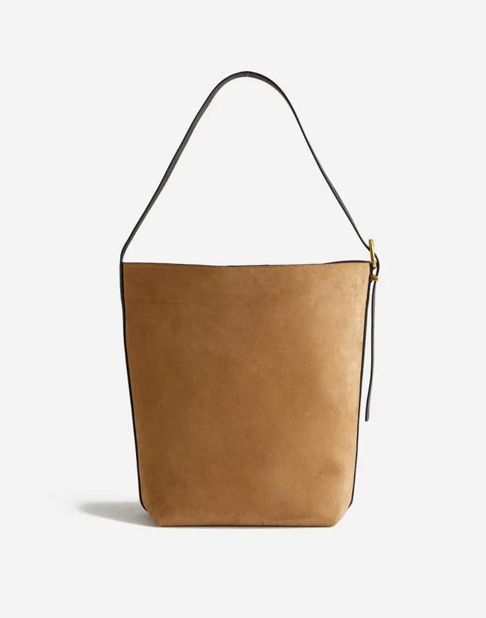 Women The Essential Bucket Tote Cumin Multi Madewell Bags