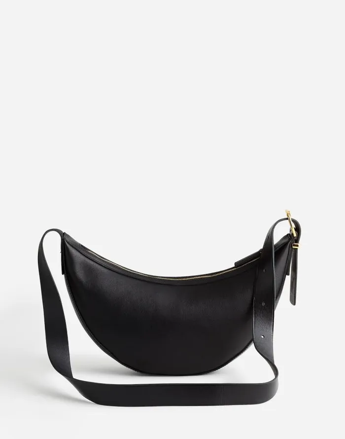 Women The Essential Sling Crossbody Bag True Black Madewell Bags