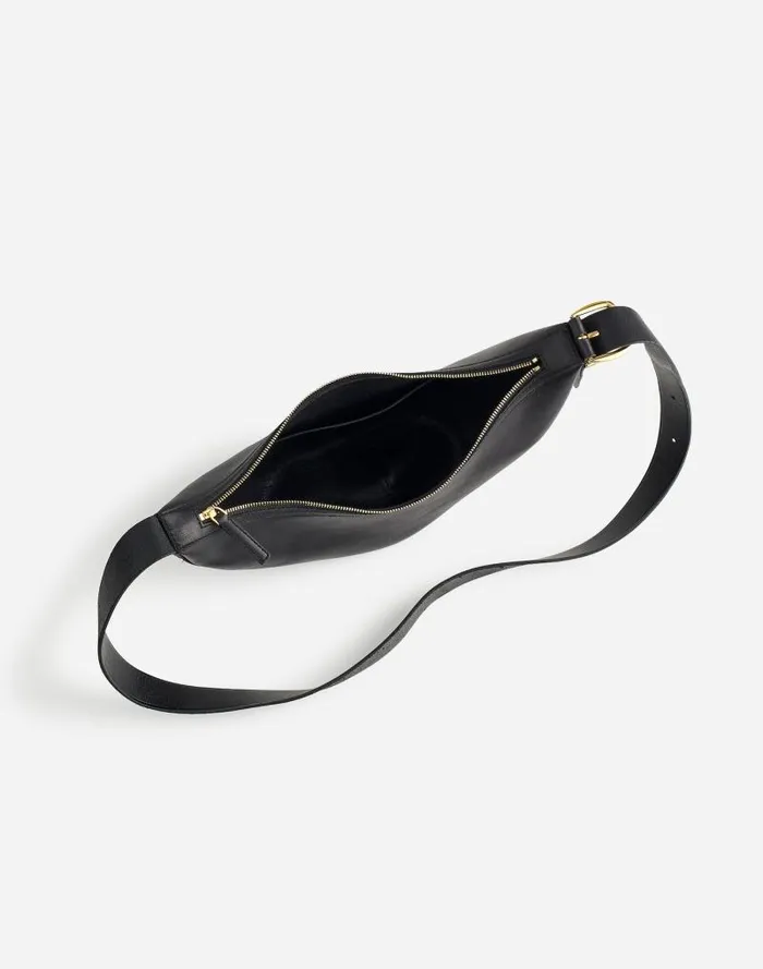 Women The Essential Sling Crossbody Bag True Black Madewell Bags