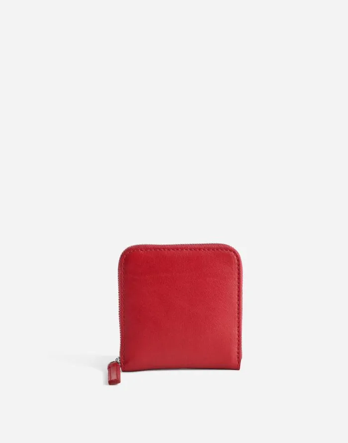 Women The Essential Zip Wallet Bright Ember Madewell Pouches and Wallets