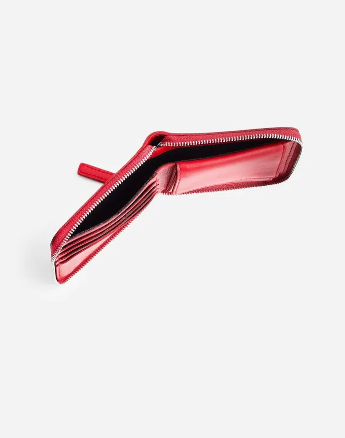 Women The Essential Zip Wallet Bright Ember Madewell Pouches and Wallets