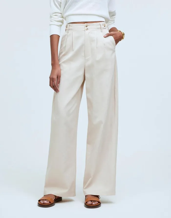 Women The Harlow WideLeg Pant Harvest Moon Madewell Pants