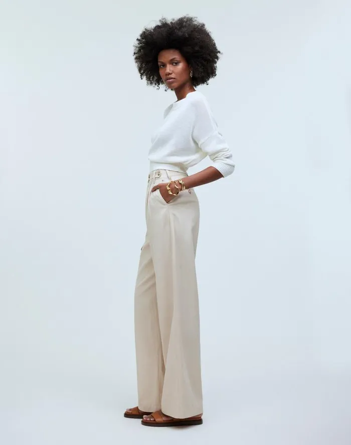 Women The Harlow WideLeg Pant Harvest Moon Madewell Pants