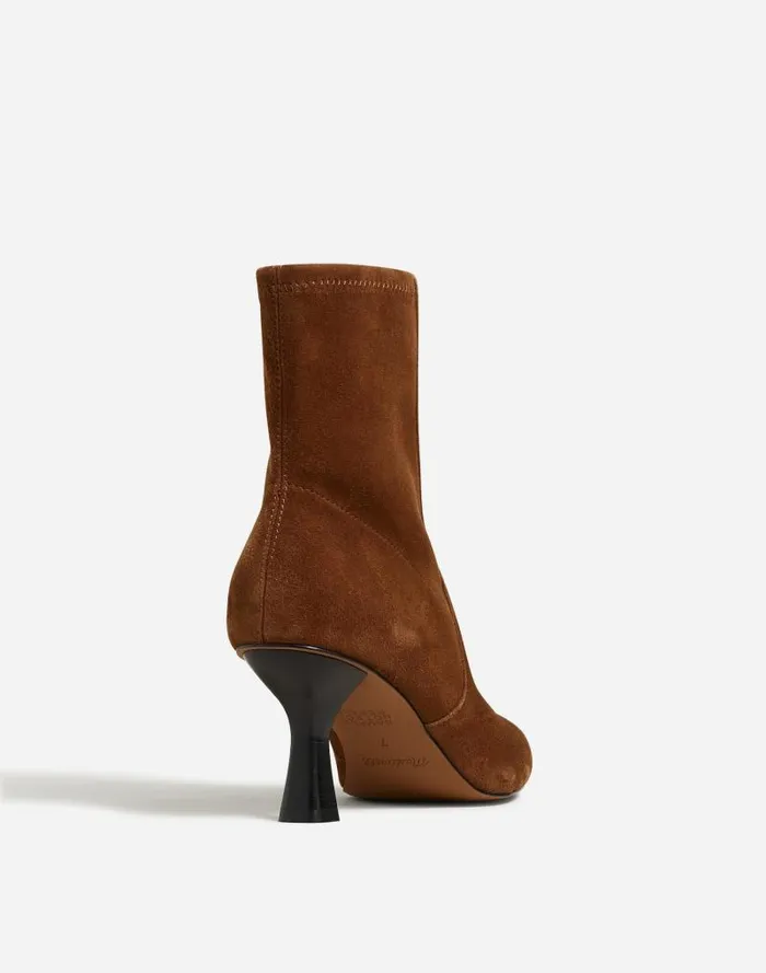 Women The Justine Ankle Boot Dark Coffee Madewell Boots