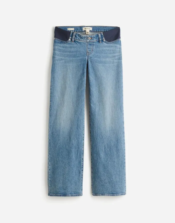 Women The Maternity SidePanel Perfect Vintage WideLeg Jean In Enmore Wash Enmore Wash Madewell Jeans Women The Maternity SidePanel Perfect Vintage WideLeg Jean In Enmore Wash Enmore Wash Madewell Jeans