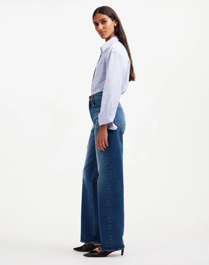 Women The Perfect Vintage WideLeg Jean Lavaca Wash Madewell Jeans