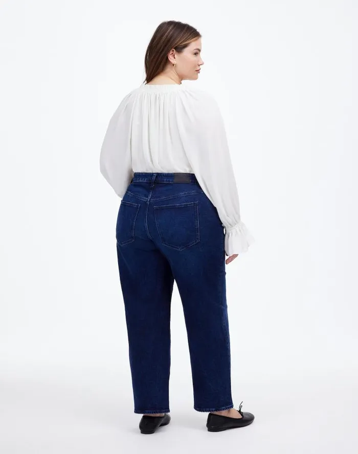 Women The Plus Perfect Vintage WideLeg Jean Nighthawk Wash Madewell Jeans