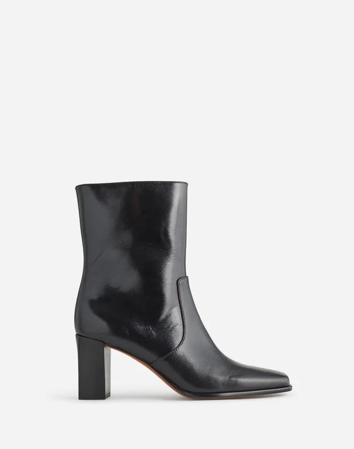 Women The Zane Ankle Boot True Black Madewell Boots