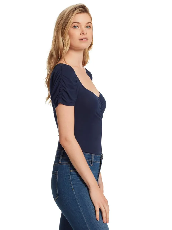 Women Tops Jessica Simpson Amelie Bodysuit In Navy Navy Women Tops Jessica Simpson Amelie Bodysuit In Navy Navy