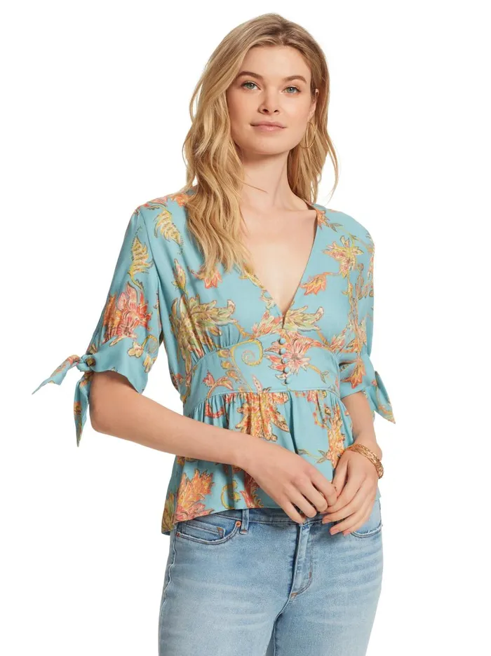 Women Tops Jessica Simpson Briana Top In Paisley Grove Paisley Grove